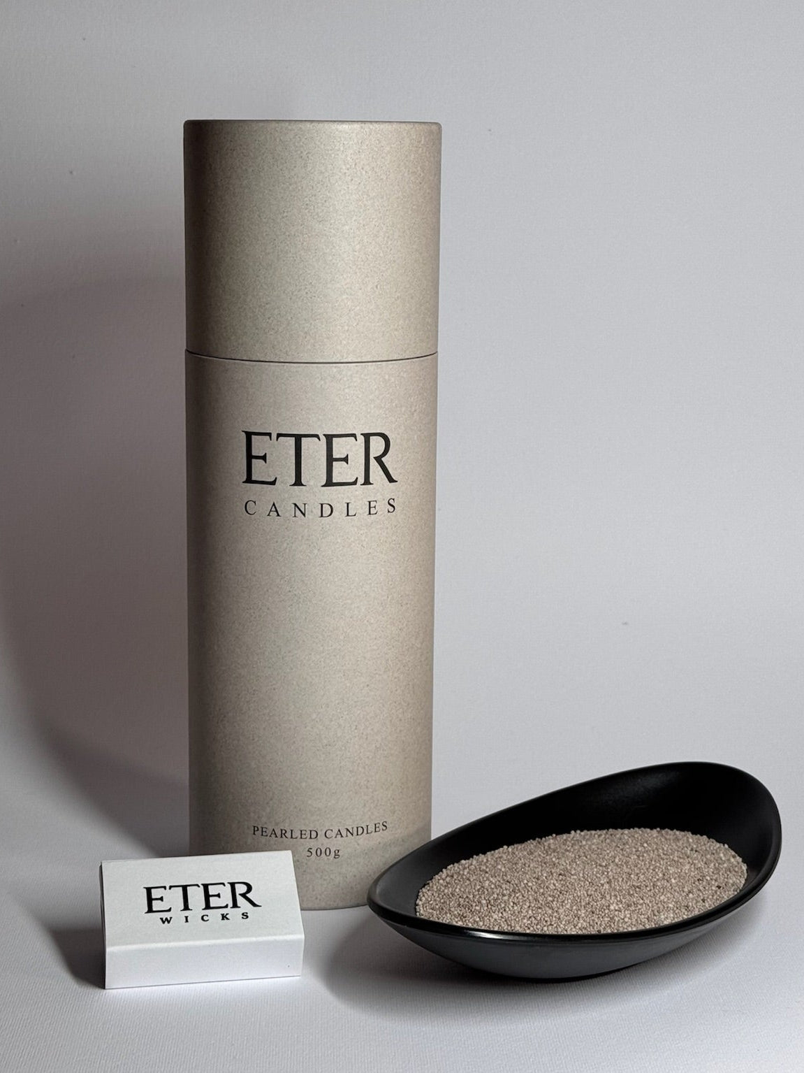 ETER CANDLE 0.5Kg - Sand Beige